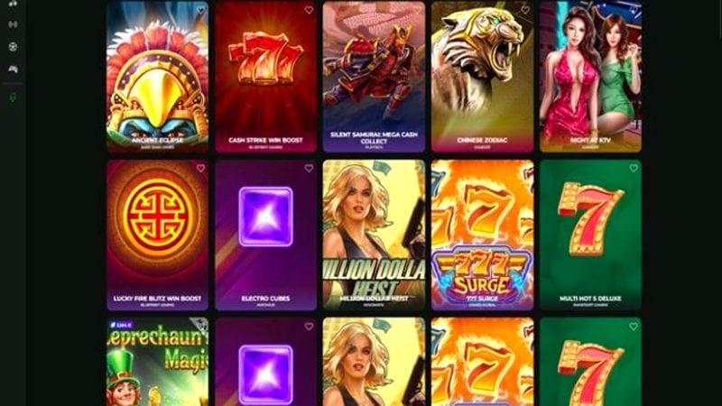Slots: über 3.500 Titel zur Auswahl